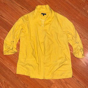 New Look Yellow Womens Blazer